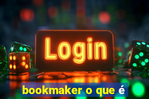 bookmaker o que é