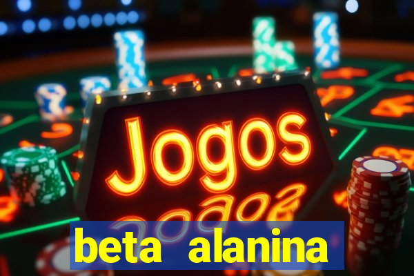 beta alanina aumenta a pressao