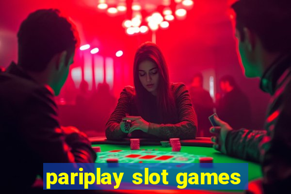 pariplay slot games