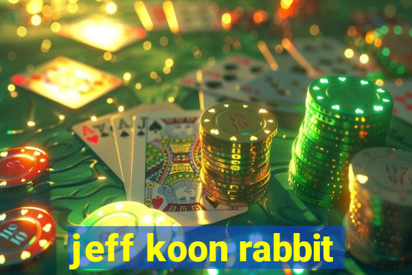 jeff koon rabbit