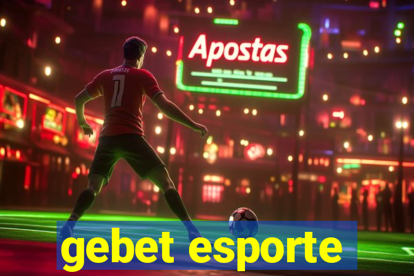 gebet esporte