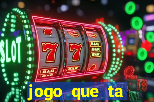 jogo que ta pagando na betano