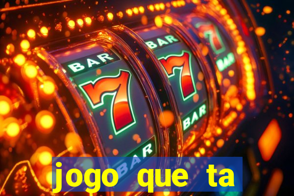 jogo que ta pagando na betano