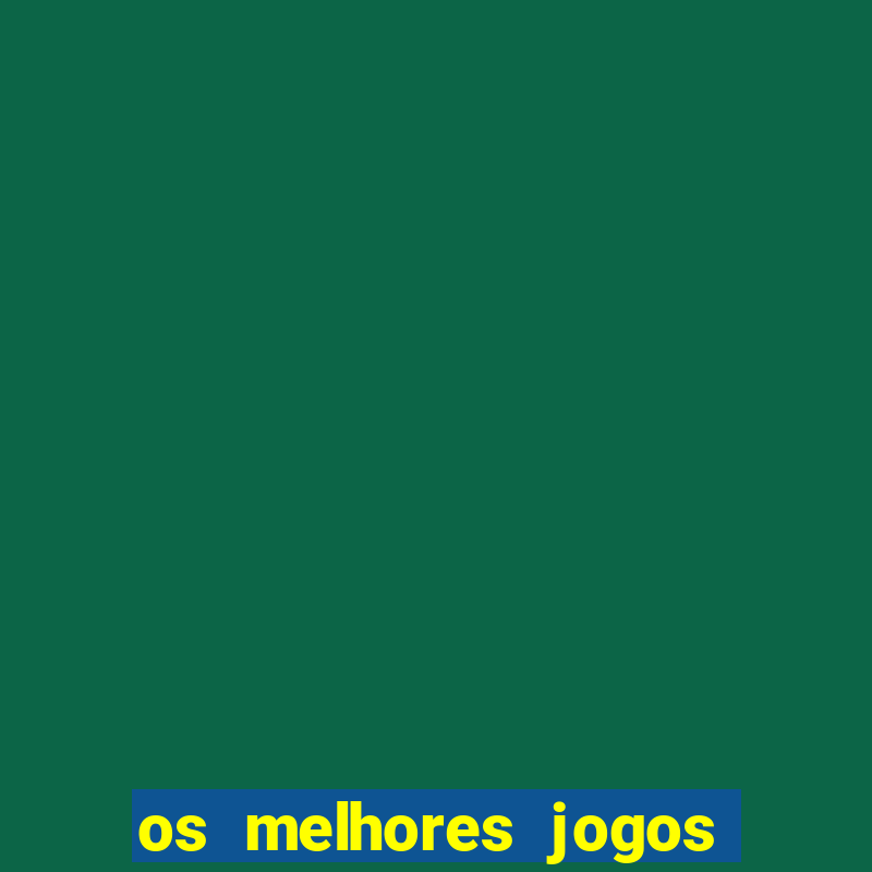 os melhores jogos pra iphone