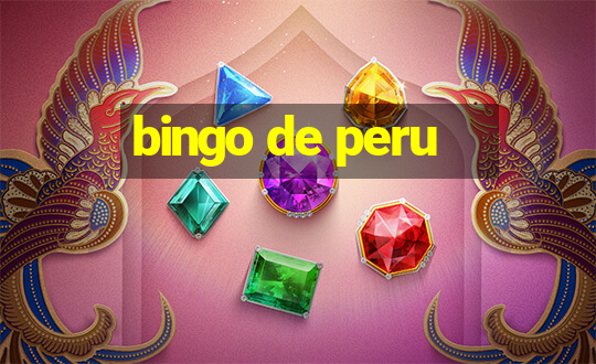 bingo de peru