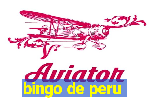 bingo de peru