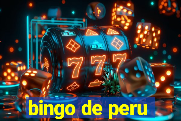 bingo de peru