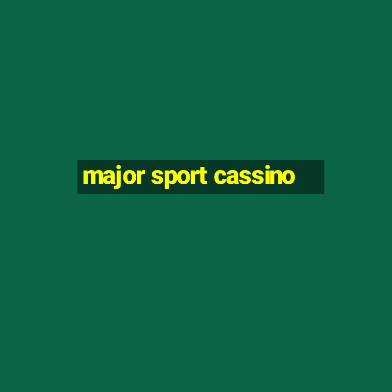 major sport cassino