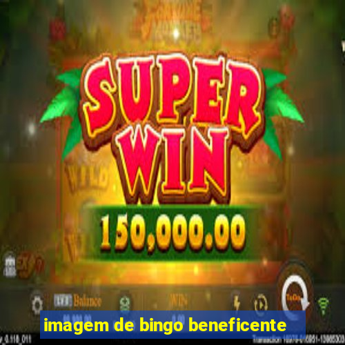 imagem de bingo beneficente