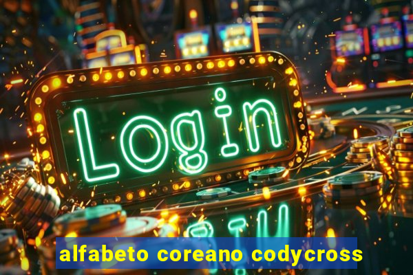 alfabeto coreano codycross