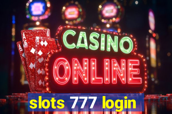 slots 777 login