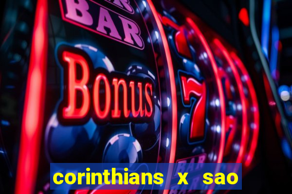 corinthians x sao paulo confrontos