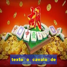 texto o cavalo de troia com interpretação