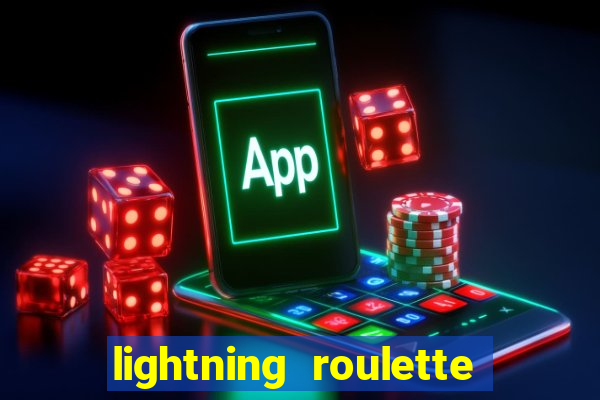 lightning roulette como jogar