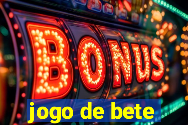 jogo de bete