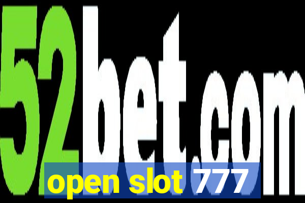 open slot 777