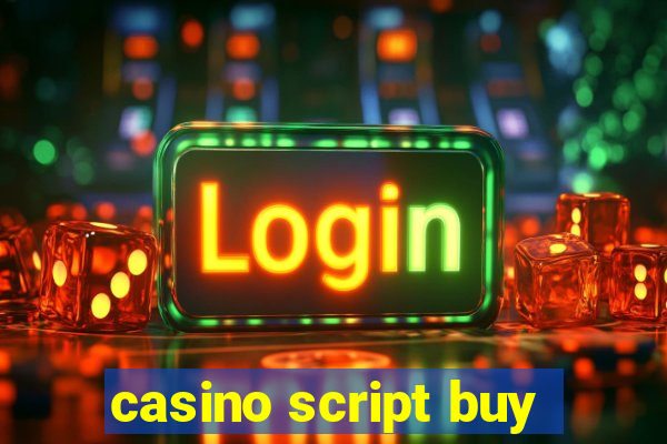 casino script buy