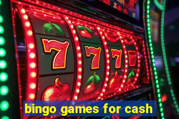 bingo games for cash