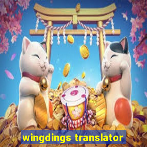 wingdings translator