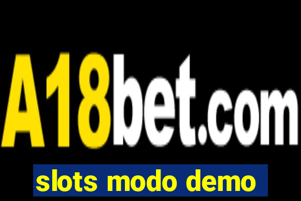 slots modo demo