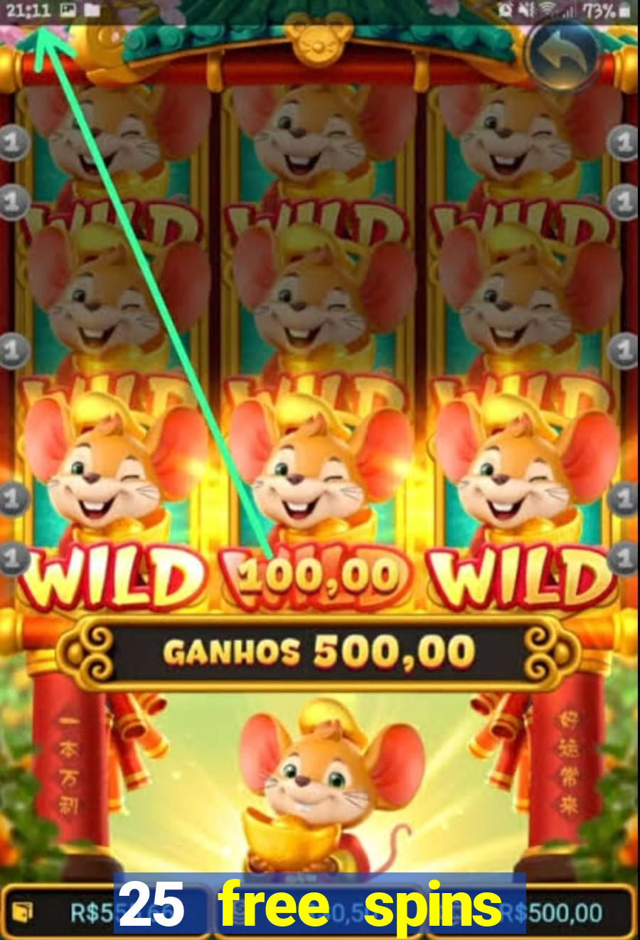 25 free spins grosvenor casino