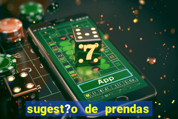 sugest?o de prendas para bingo