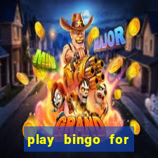 play bingo for money online