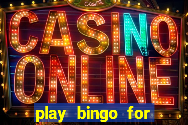 play bingo for money online