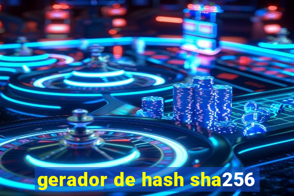 gerador de hash sha256