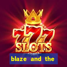 blaze and the monster machines logo font