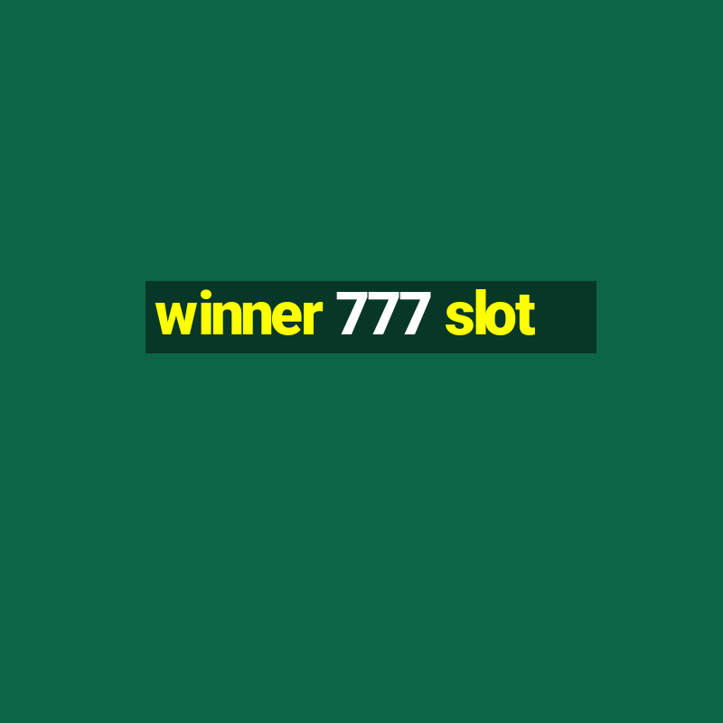 winner 777 slot