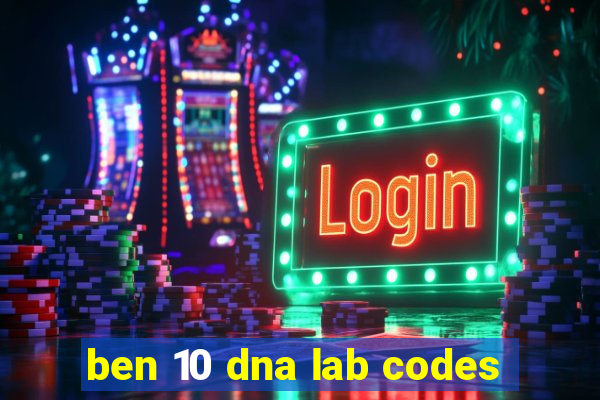 ben 10 dna lab codes