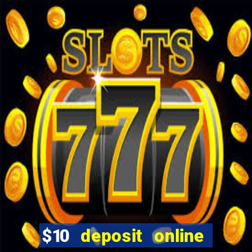 $10 deposit online casino new zealand