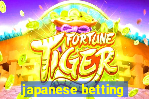 japanese betting