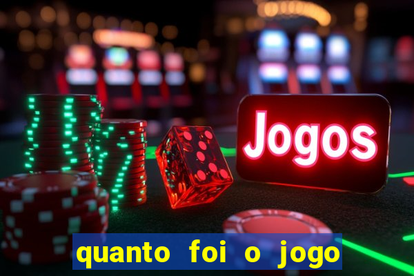 quanto foi o jogo do paisandu