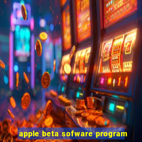 apple beta sofware program