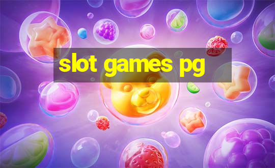 slot games pg