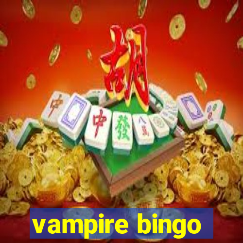 vampire bingo