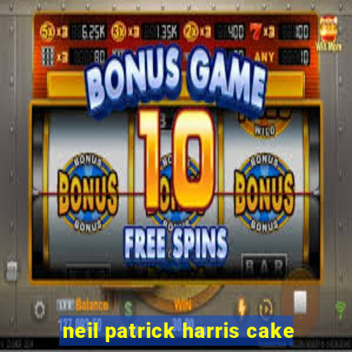 neil patrick harris cake