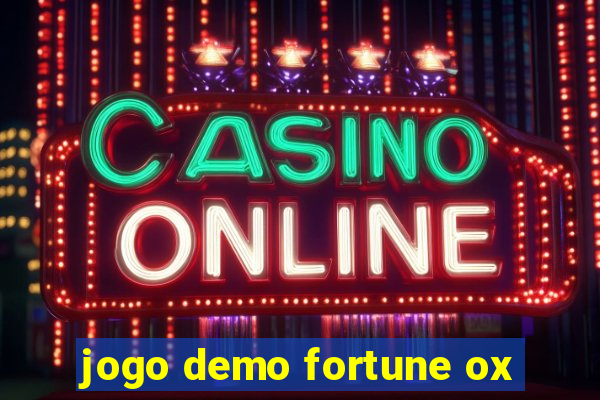 jogo demo fortune ox