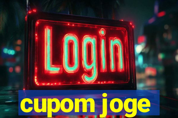 cupom joge