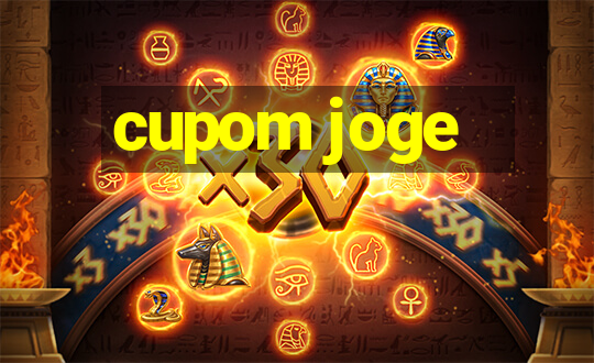 cupom joge