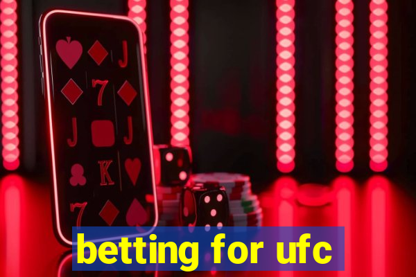 betting for ufc