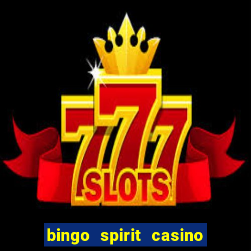 bingo spirit casino no deposit bonus codes