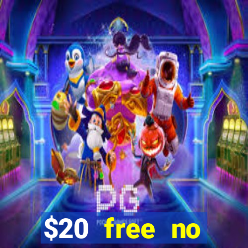 $20 free no deposit casino