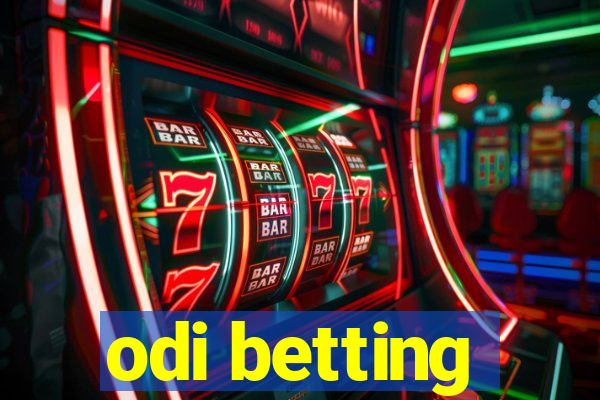 odi betting