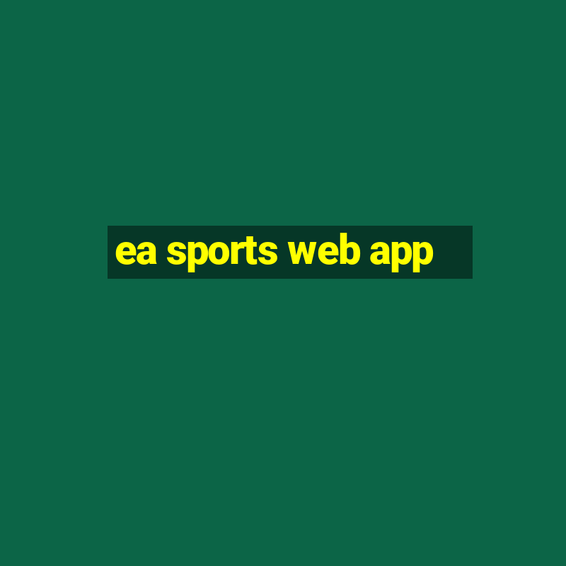 ea sports web app