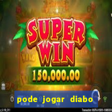 pode jogar diabo verde na privada