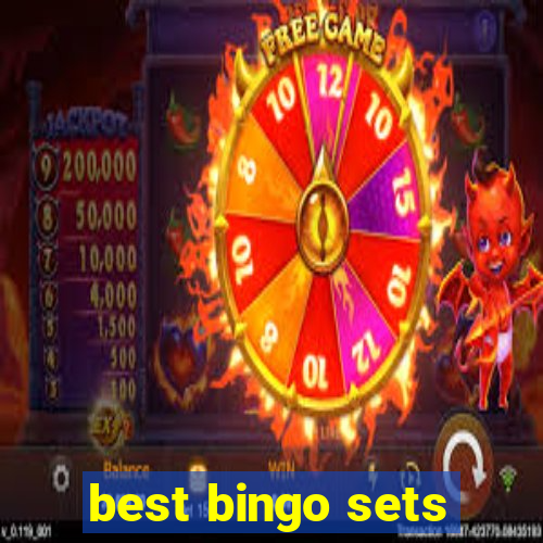 best bingo sets