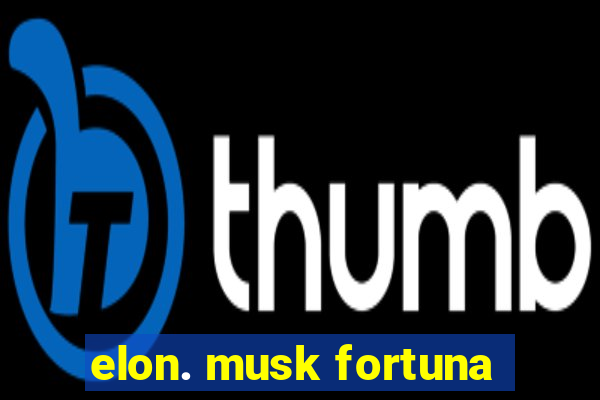 elon. musk fortuna